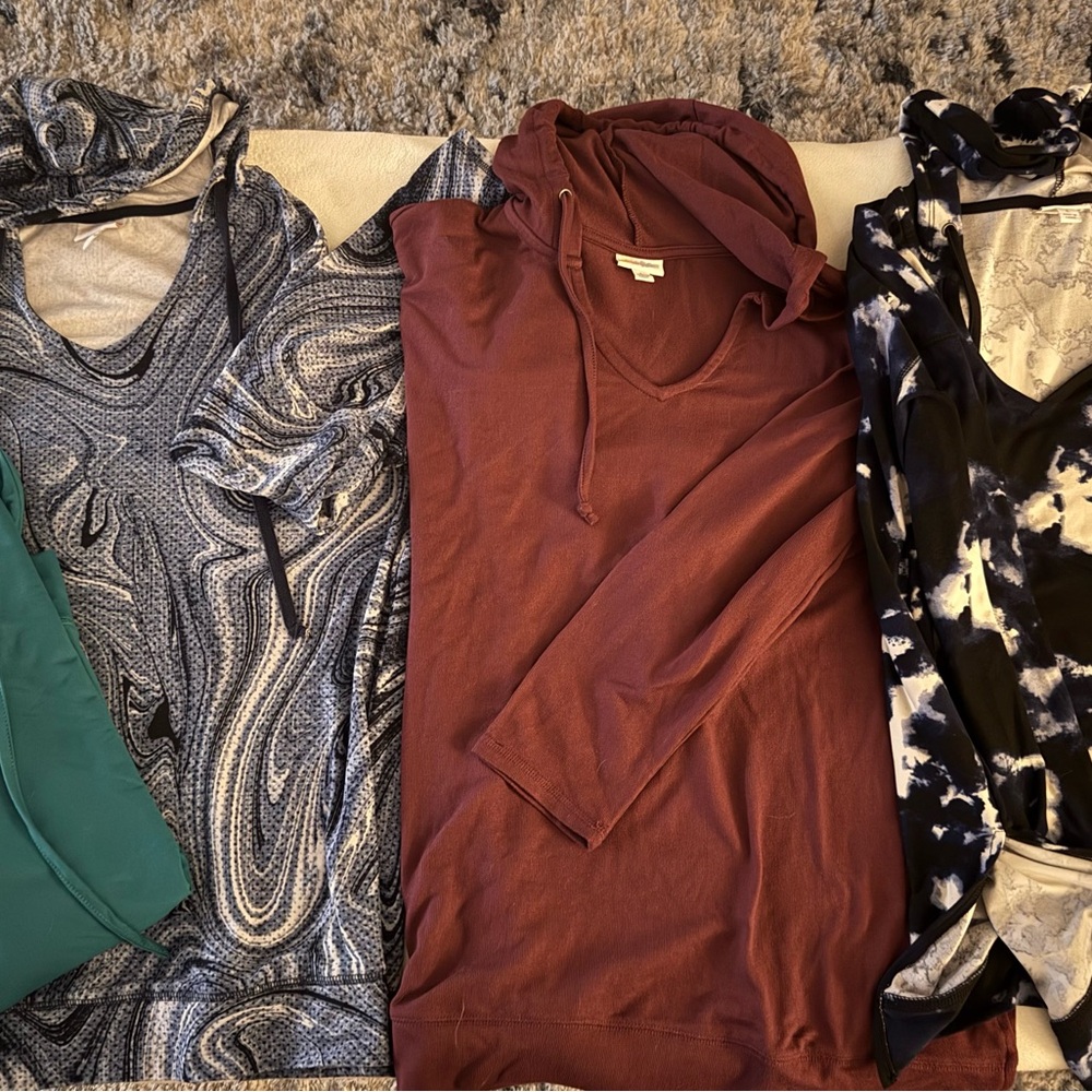 Stylish LuLaRoe Eliza Long Sleeved Hoodie Collection Size Large